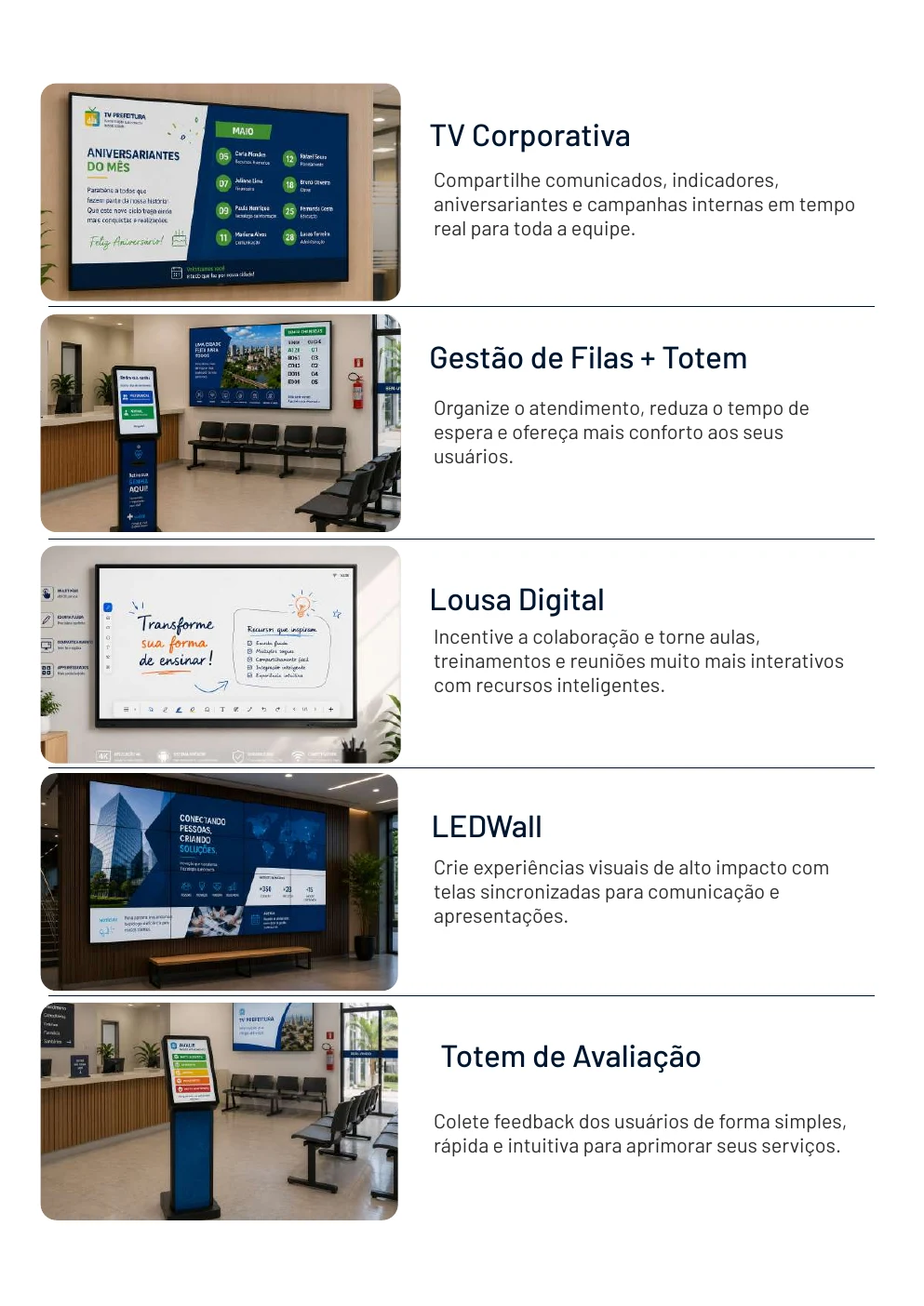 Visualização 2 do case Catálogo de soluções Linea